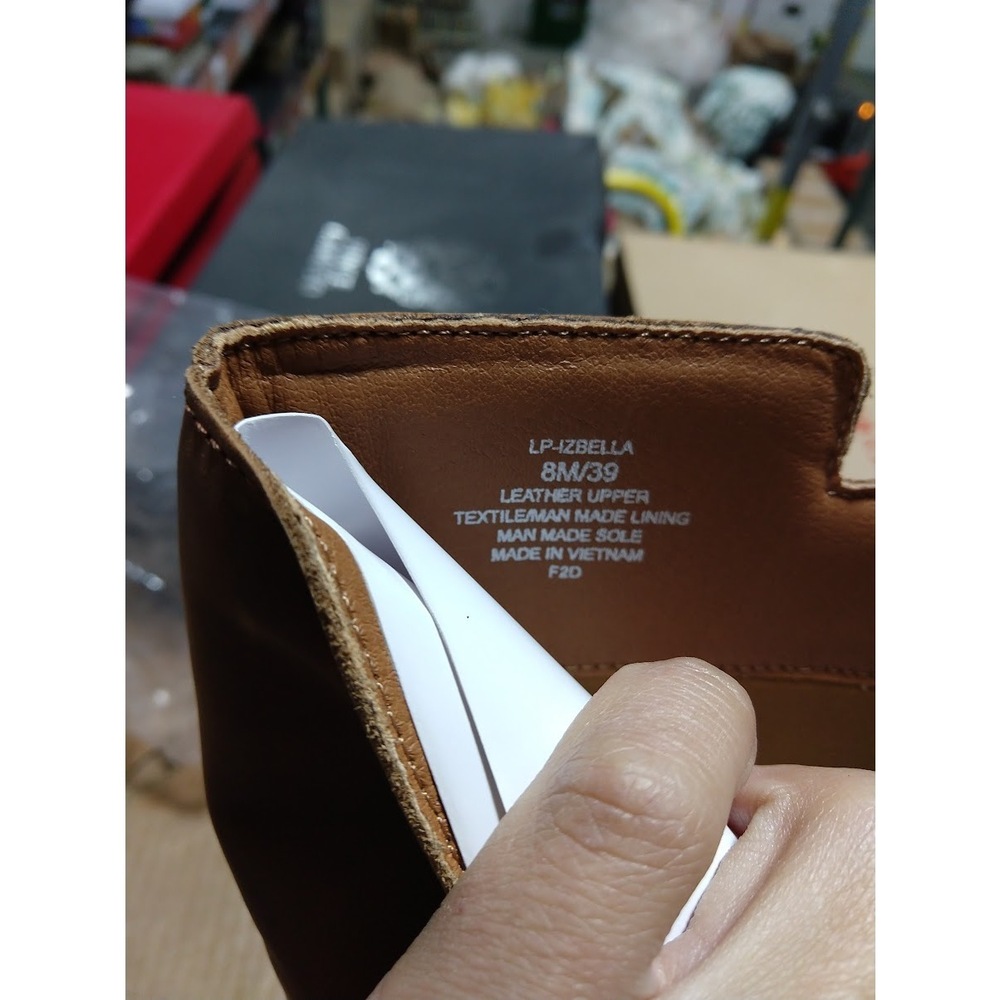 Lucky Brand Women's Izbella Riding Boot Latte Size: 8 - Picture 2 of 3